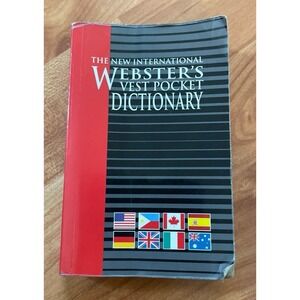 The New‎ International Webster's Vest  English Pocket  Dictionary